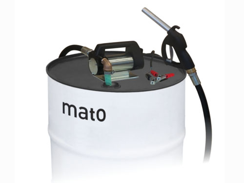 MATO电动油桶泵套装,24V电机油泵